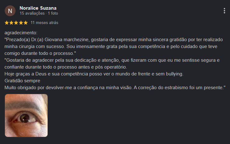 Depoimento sobre transformação emocional